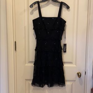 Girls sequence evening dress